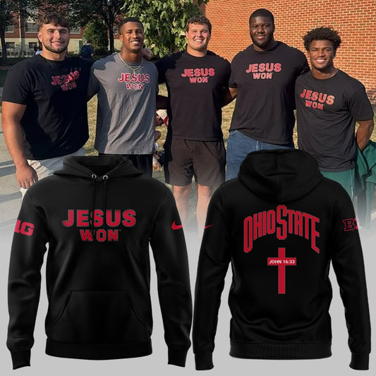 Limited Edition JESUS WON Black Hoodie-ND090925117