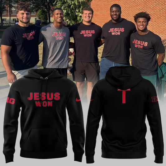 Limited Edition JESUS WON Black Hoodie-ND090925118