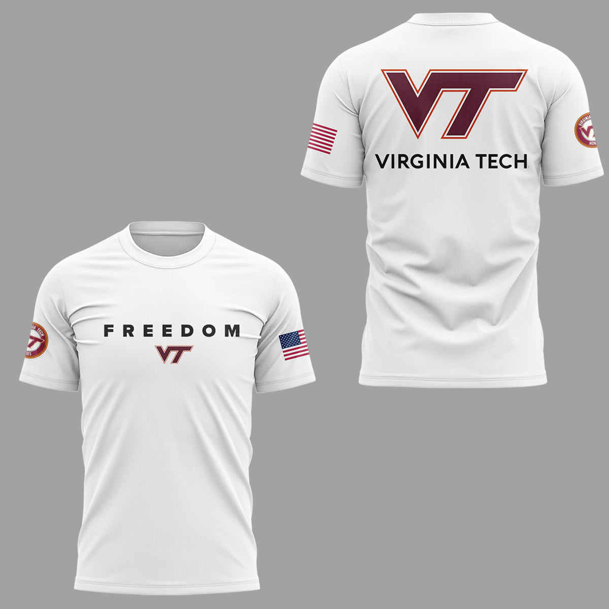 Limited Edition Virginia Tech x Turning Point USA 2025 TShirt
