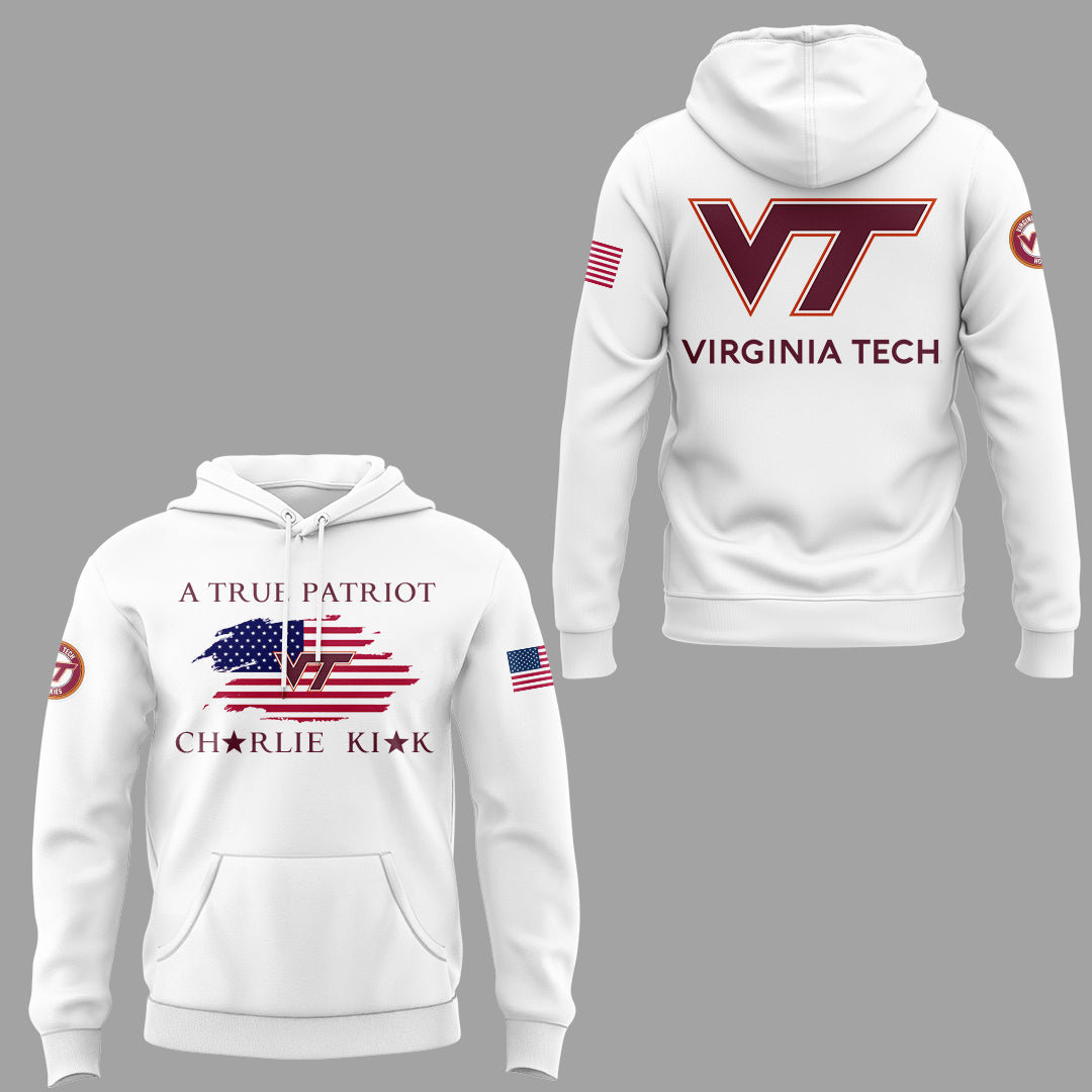 Limited Edition Virginia Tech x Turning Point USA 2025 Hoodie