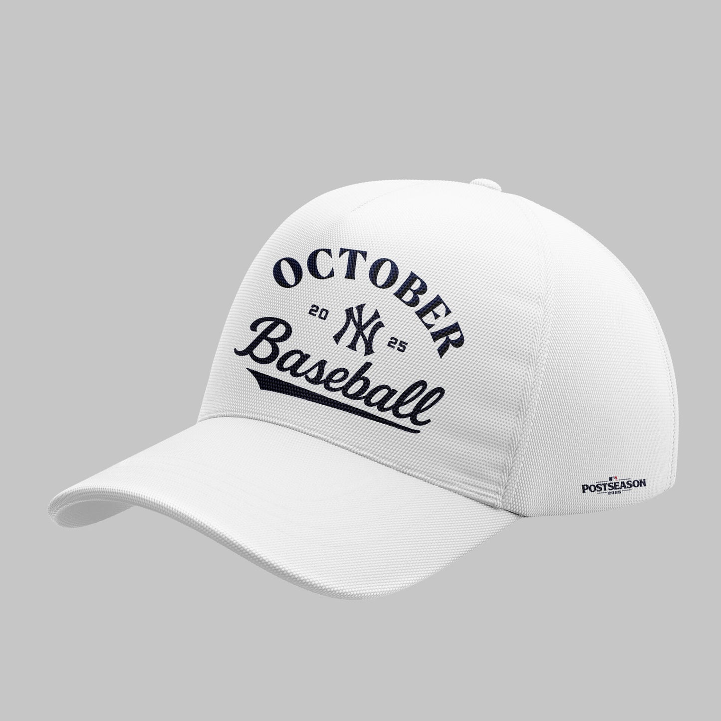 Limited Edition Yankees October Baseball White Hoodie