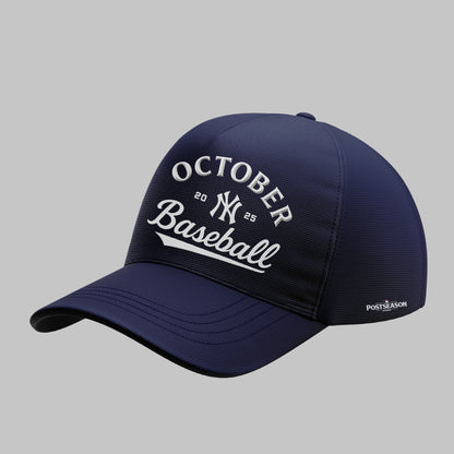 Limited Edition Yankees October Baseball Navy TShirt