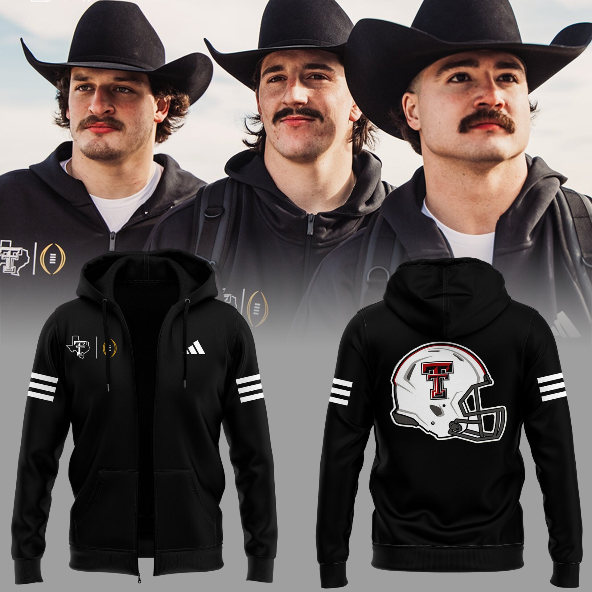 Limited Edition TexasTechFB Zip Hoodie-ND12302561