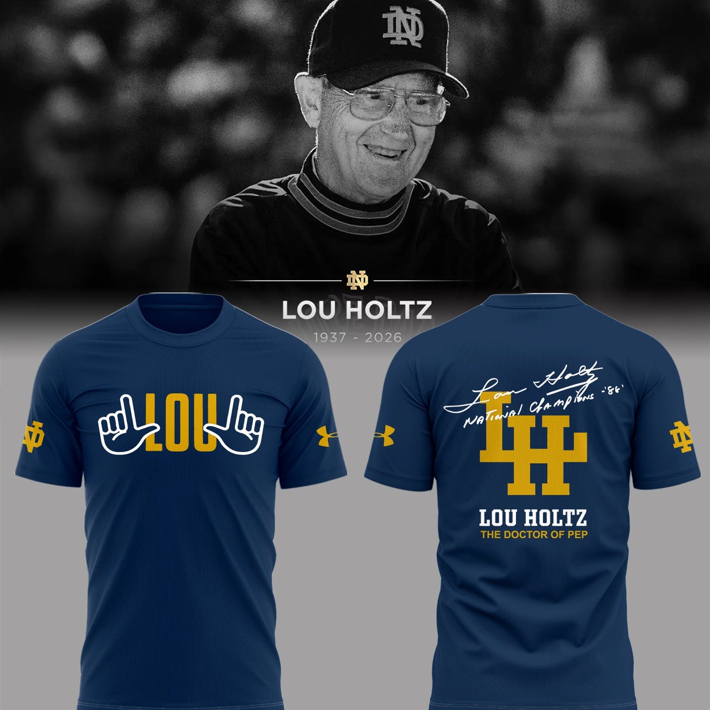 Legacy Of Lou Holtz Limited Edition TShirt