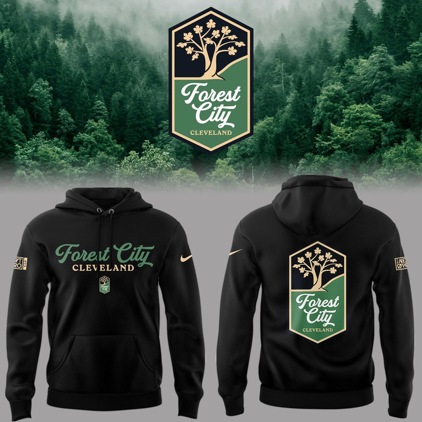 Limited Edition Forest City Cleveland Hoodie
