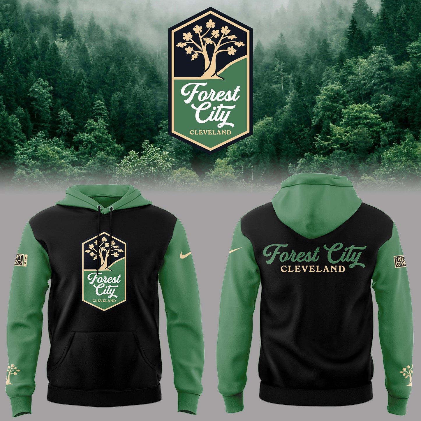 Limited Edition Forest City Cleveland Hoodie