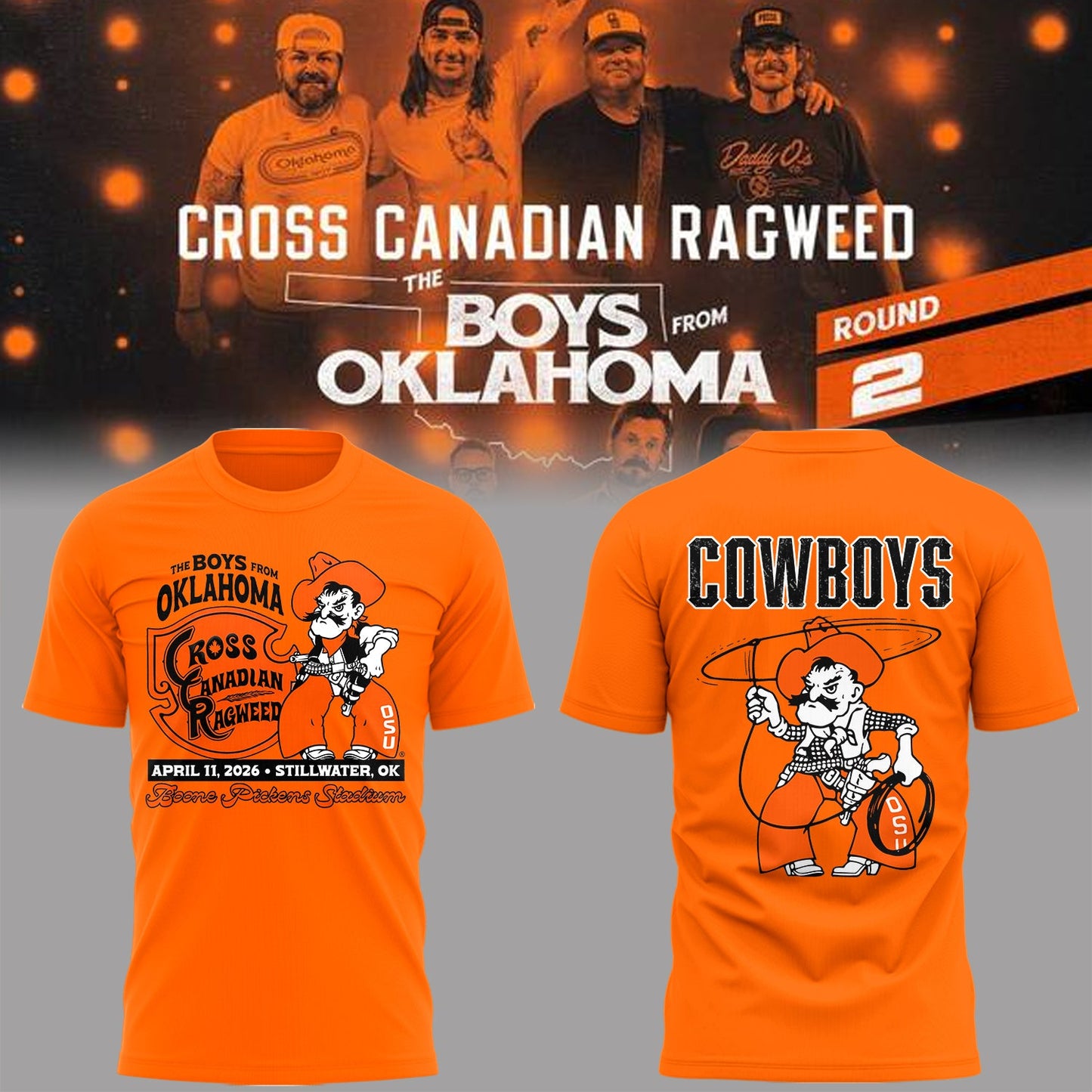Limited Edition The Boys From Oklahoma 2026 (Round 2) TShirt-PA041526033