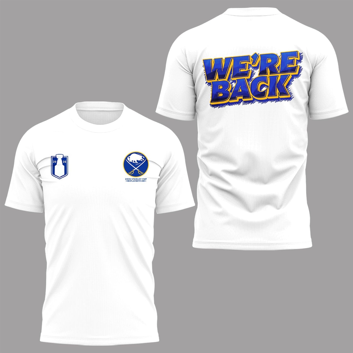 Limited Edition Buffalo Playoff Tshirt-PA042026018