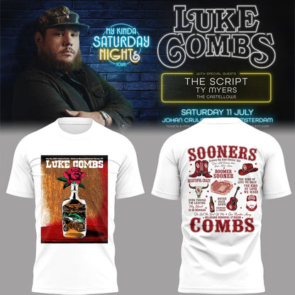 LC “My Kinda Saturday Nights Tour” Oklahoma Memorial Stadium Shirt