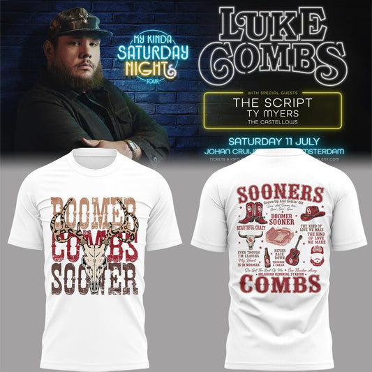 LC “My Kinda Saturday Nights Tour” Oklahoma Memorial Stadium Shirt