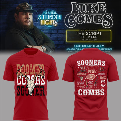 LC “My Kinda Saturday Nights Tour” Oklahoma Memorial Stadium Shirt