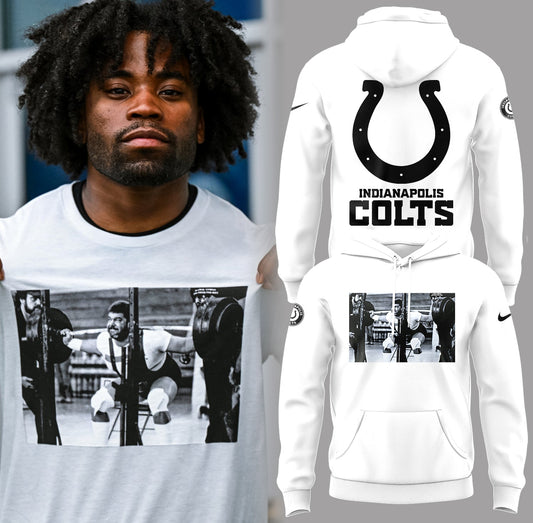 Limited Edition Indianapolis Colts "Honoring the memory of Jim Irsay" Hoodie-PA052925001