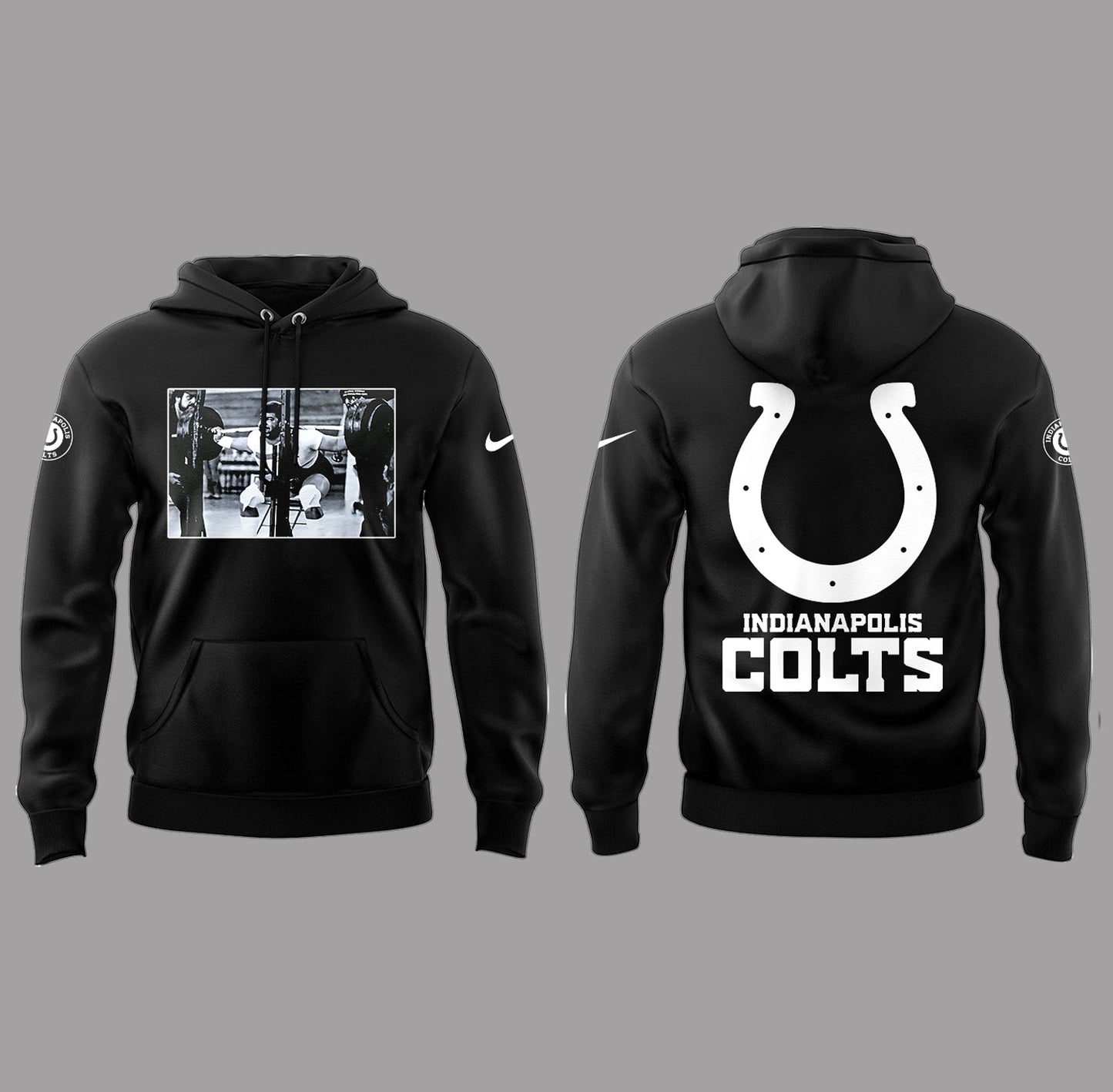 Limited Edition Indianapolis Colts "Honoring the memory of Jim Irsay" Hoodie-PA052925003