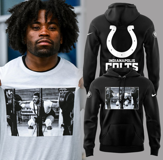 Limited Edition Indianapolis Colts "Honoring the memory of Jim Irsay" Hoodie-PA052925003