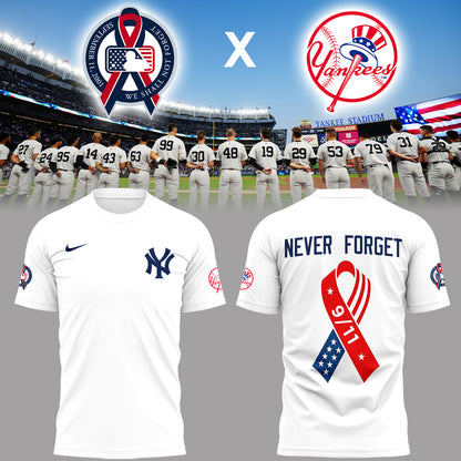 Limited Edition Yankees Never Forget Tshirt-PA091325002