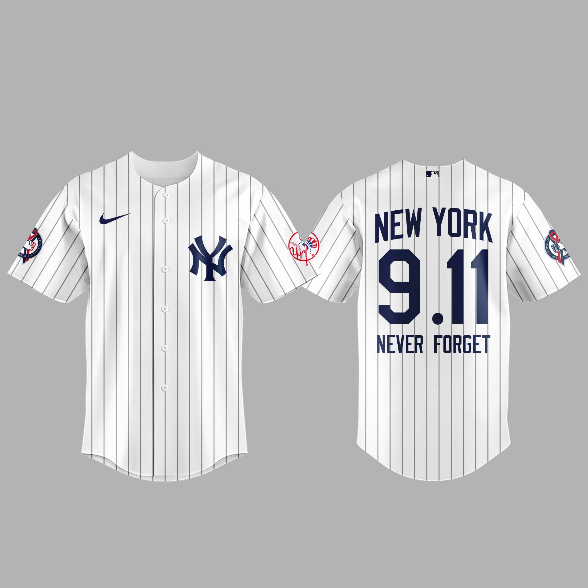 Limited Edition Yankees Never Forget Jersey-PA091325004