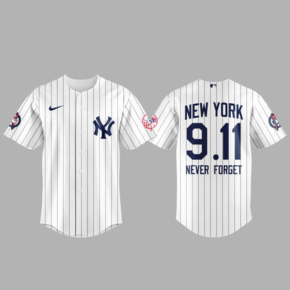 Limited Edition Yankees Never Forget Jersey-PA091325004