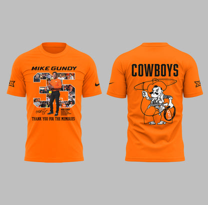 Thank you, Mike Gundy, for 35 years of wholehearted dedication to OSU Football TShirt