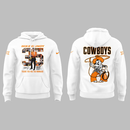 Thank you, Mike Gundy, for 35 years of wholehearted dedication to OSU Football Hoodie