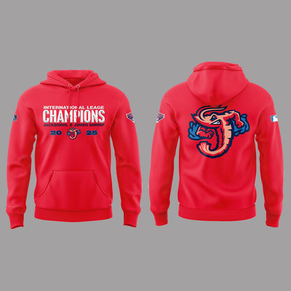 Limited Edition JaxShrimp 2025 International League Champions Hoodie-PA092625008