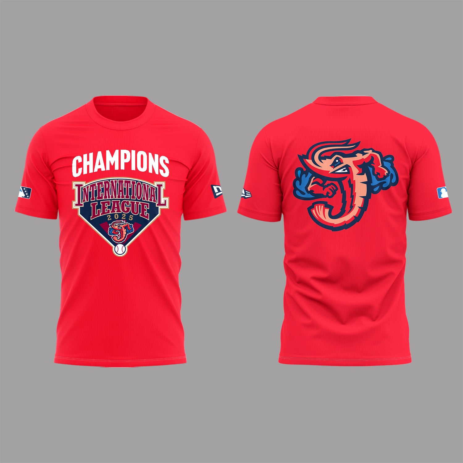 Limited Edition JaxShrimp 2025 International League Champions Tshirt-PA092625013