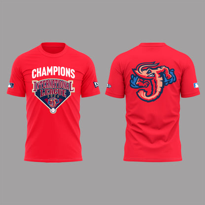 Limited Edition JaxShrimp 2025 International League Champions Tshirt-PA092625013