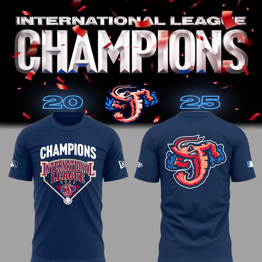 Limited Edition JaxShrimp 2025 International League Champions Tshirt-PA092625015