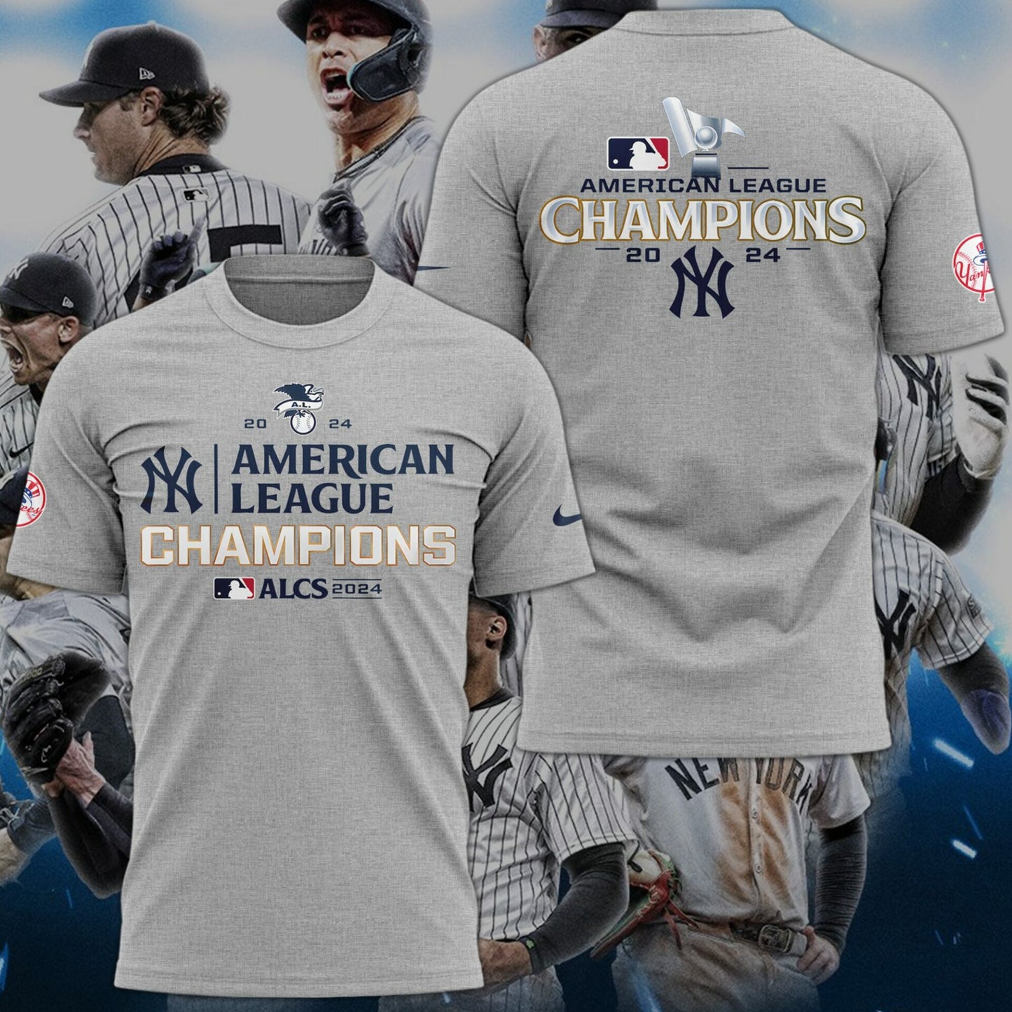 American League Champions New York Yankees Limited Edition Tshirt-PU1021241052