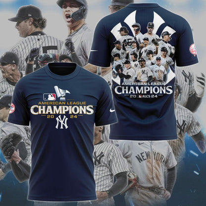 American League Champions New York Yankees Limited Edition Tshirt-PU1021241053