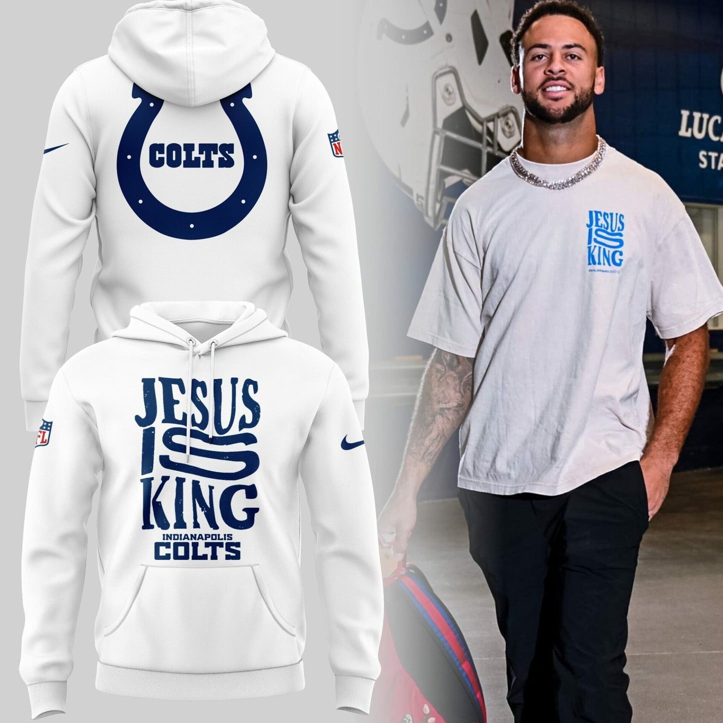 Indianapolis Colts Limited Hoodie-PU1026241031