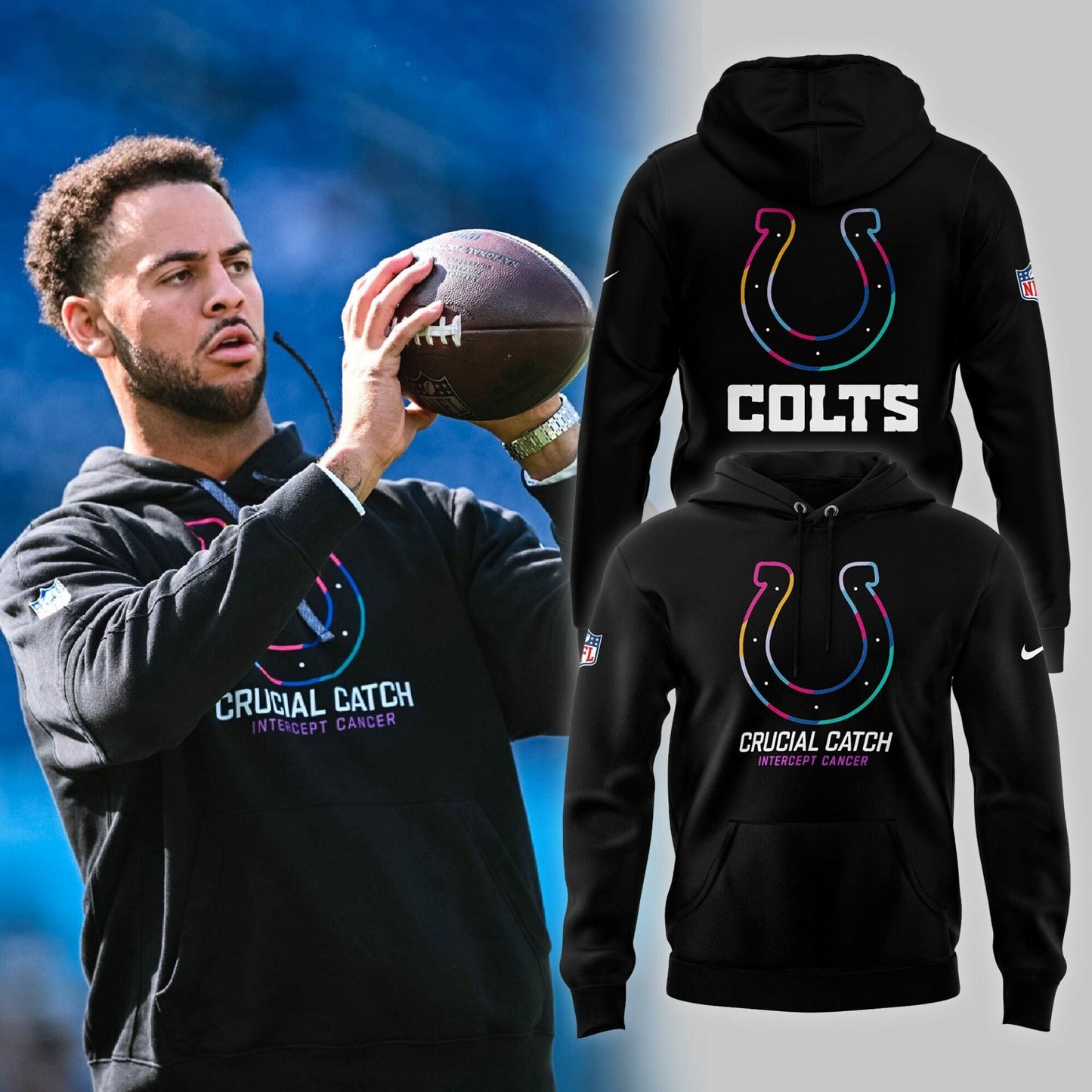 Indianapolis Colts Limited Hoodie-PU1026241032
