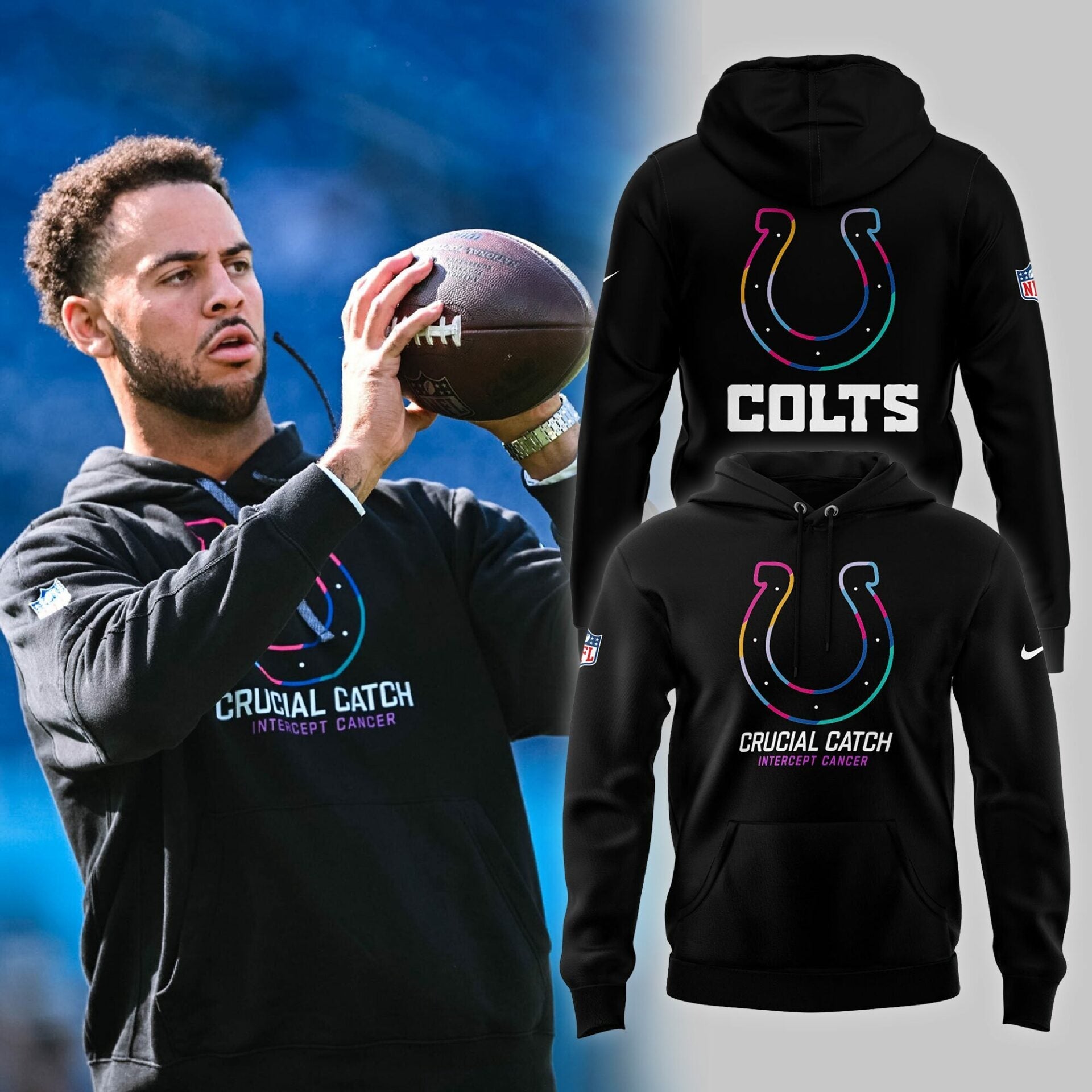 Indianapolis Colts Limited Hoodie-PU1026241032