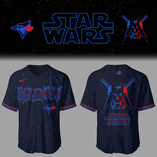 Blue Jays Baseball 2025 Limited "Blue Jays x Star Wars" City Connect Jersey-PU25040309
