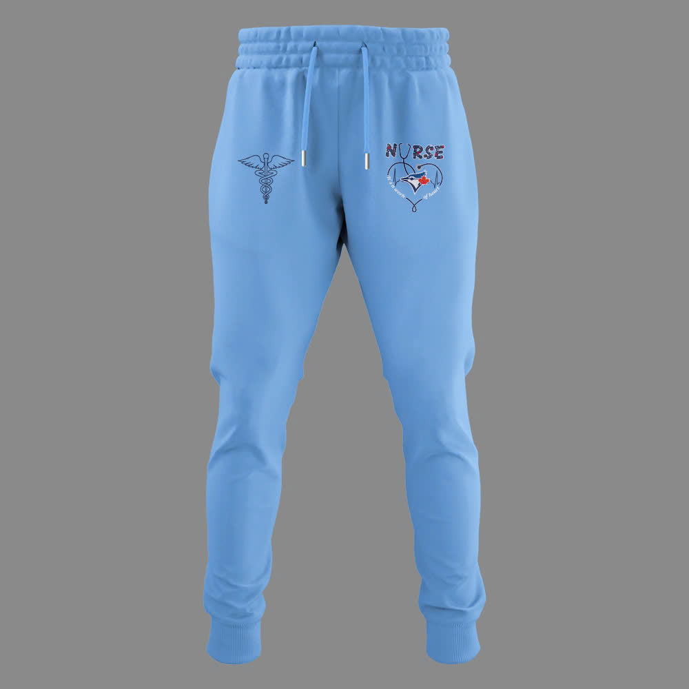 Limited Edition Blue Jays Baseball NURSES NIGHT Blue Sweatshirt-PU25042204