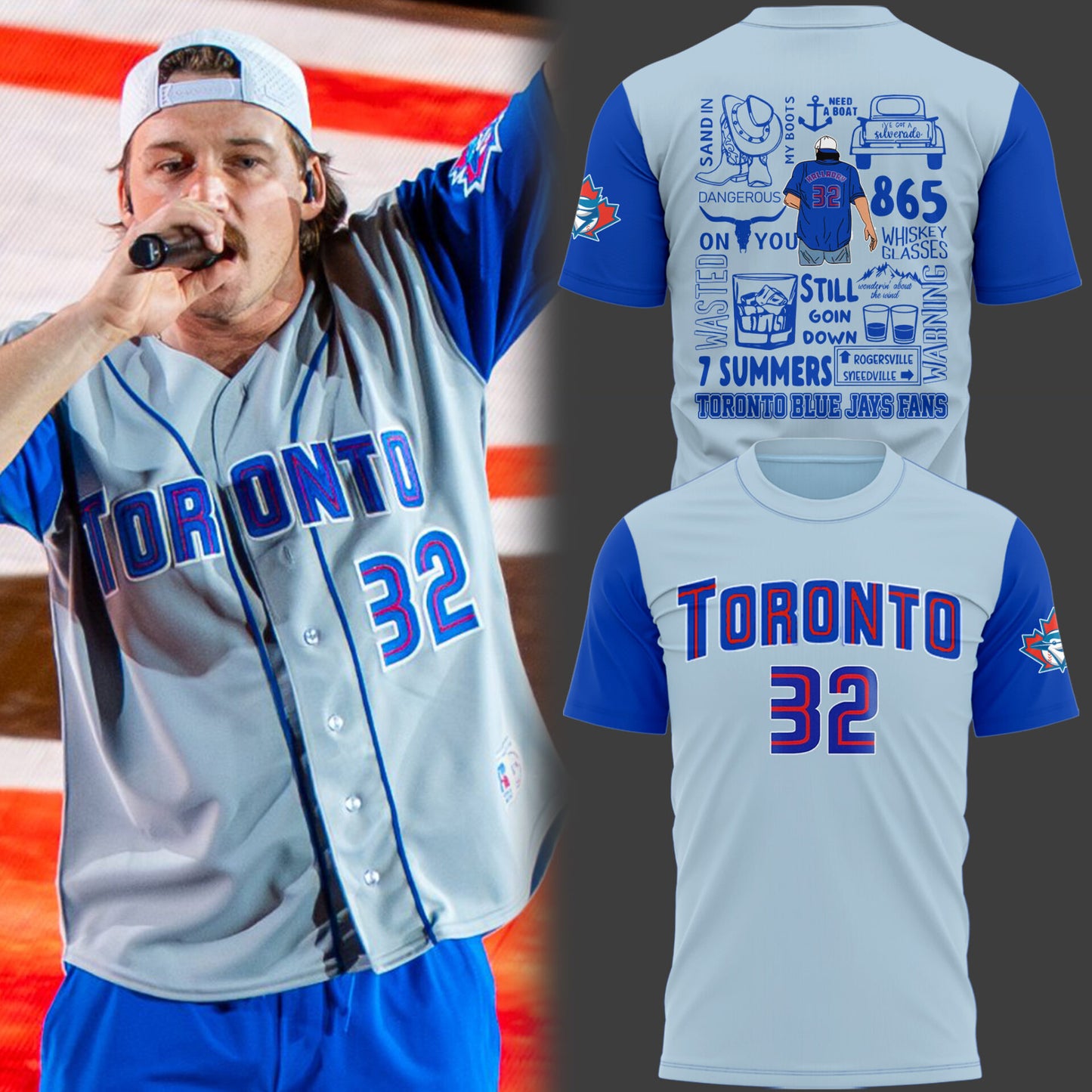 Limited Edition Toronto Baseball 'I'm The Problem Tour 25' MG TShirt-PU25090723