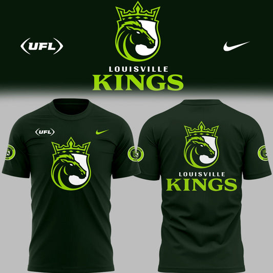 Limited Edition Louisville Kings Football Green TShirt-PU25100918