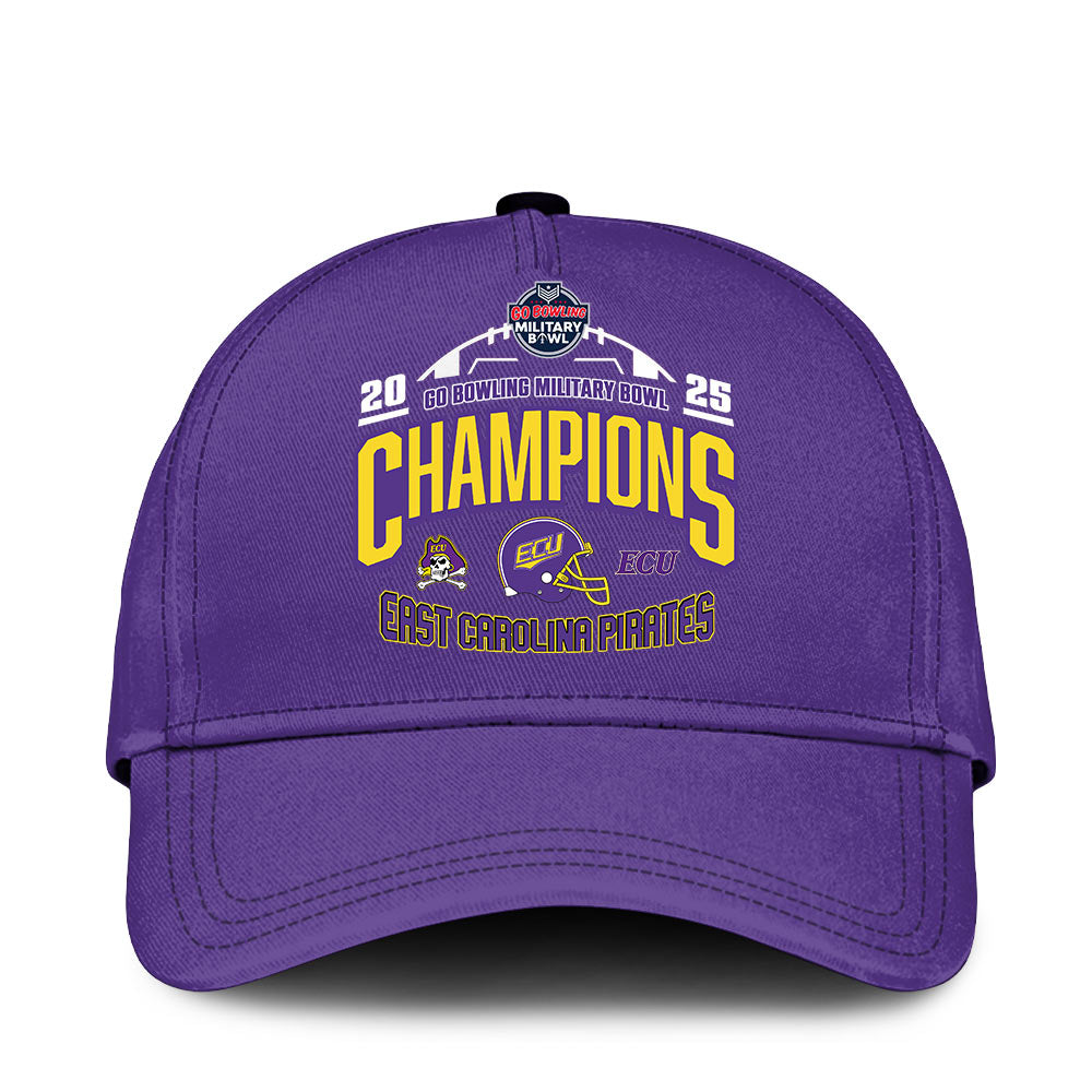 _ ECU Football NCAA Military Bowl CHAMPIONS 2025 Sweatshirt V2