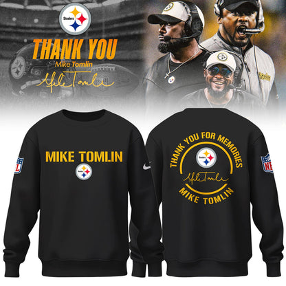 Pittsburgh Steelers Coach “Mike Tomlin” Appreciation Sweatshirt