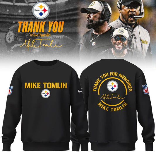 Pittsburgh Steelers Coach “Mike Tomlin” Appreciation Sweatshirt