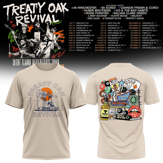 Treaty Oak Revival – West Texas Degenerate Tour! T-shirt