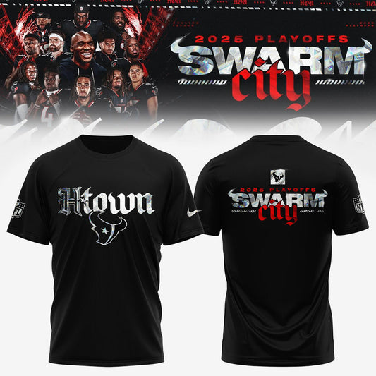Houston Texans Playoffs S.W.A.R.M. City Special Edition T-shirt