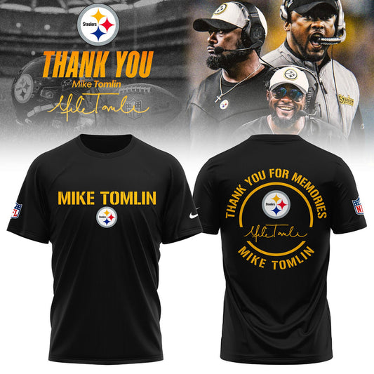 Pittsburgh Steelers Coach “Mike Tomlin” Appreciation T-shirt