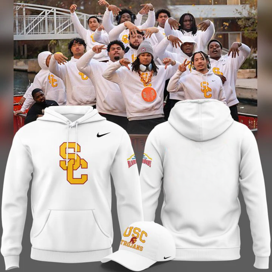 2025 Limited edition uniform Hoodie USC Trojans football for fans v2