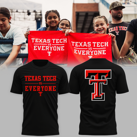 🔥 Texas Tech Special “Texas Tech Vs Everyone” Limited Edition T-Shirt