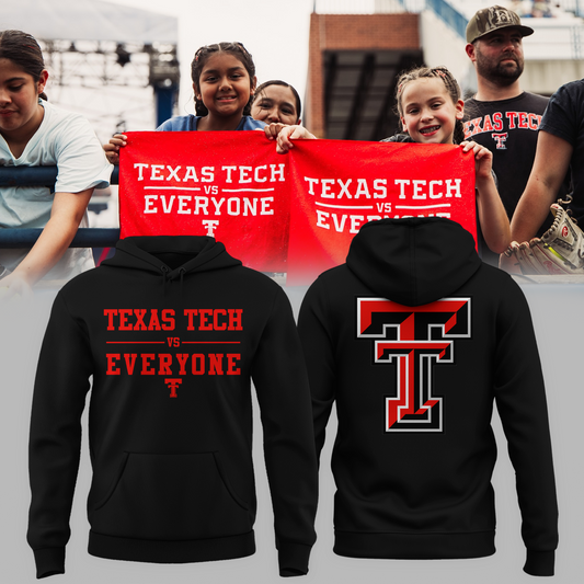 🔥 Texas Tech Special “Texas Tech Vs Everyone” Limited Edition Hoodie