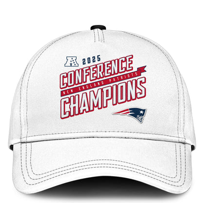NEPatriots x 2025 AFC Conference Champions Hoodie V3
