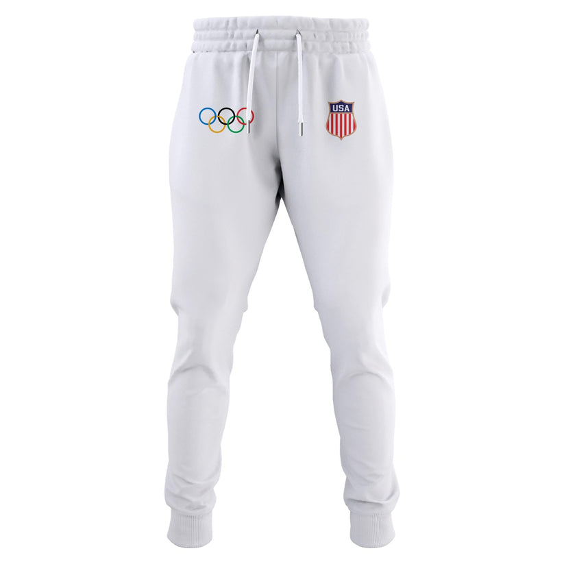 USA Men’s Ice Hockey Team Olympic 2026 Champions White Hoodie