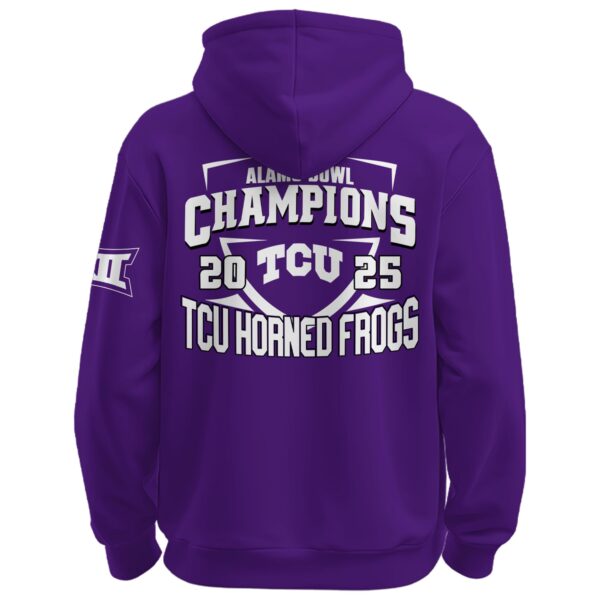 TCU 2025 Alamo Bowl Champions Hoodie Limited Edition