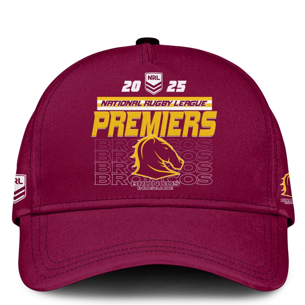 B.Broncos NRL Finals 2025 Champions Signature Combo Shirt