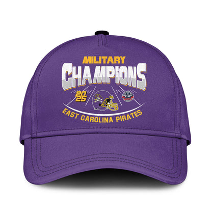 _ ECU Football NCAA Military Bowl CHAMPIONS 2025 Sweatshirt V1